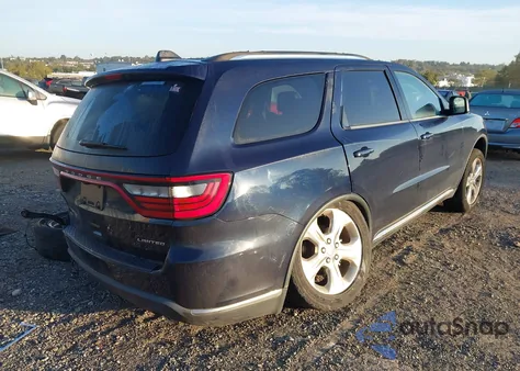 2014 Dodge Durango Limited z USA, uszkodzony, nr VIN 1C4RDJDG9EC598202